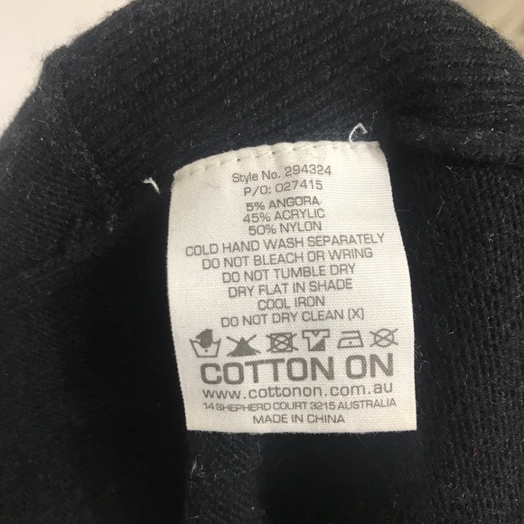 Cotton On Black Sleeveless Circular Long Cardigan - Picture 7 of 9